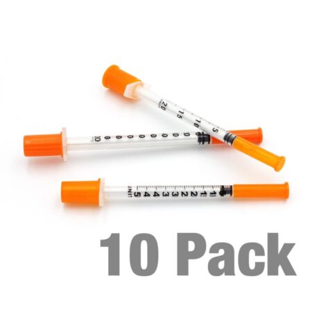 Insulin Syringes - 29G 1CC 1/2" (10 pack)