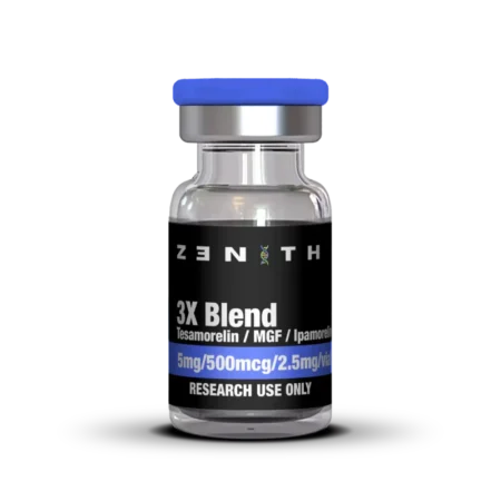 3X Blend Tesamorelin (5mg) / MGF (500mcg) / Ipamorelin (2.5mg)