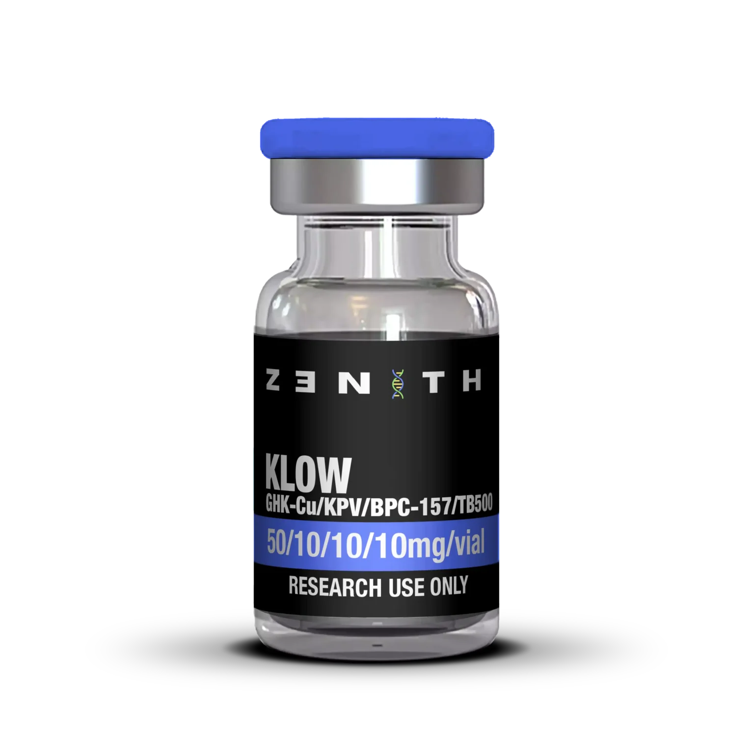 KLOW GHK-CU (50mg) / KPV (10mg) / BPC-157 (10mg) / TB500 (10mg)